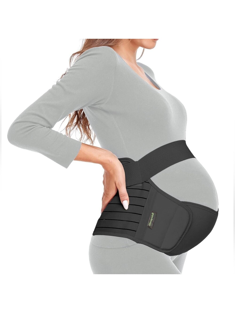 NIB Maternity Pregnancy Belly Band 3 in 1 Support Belt, Large